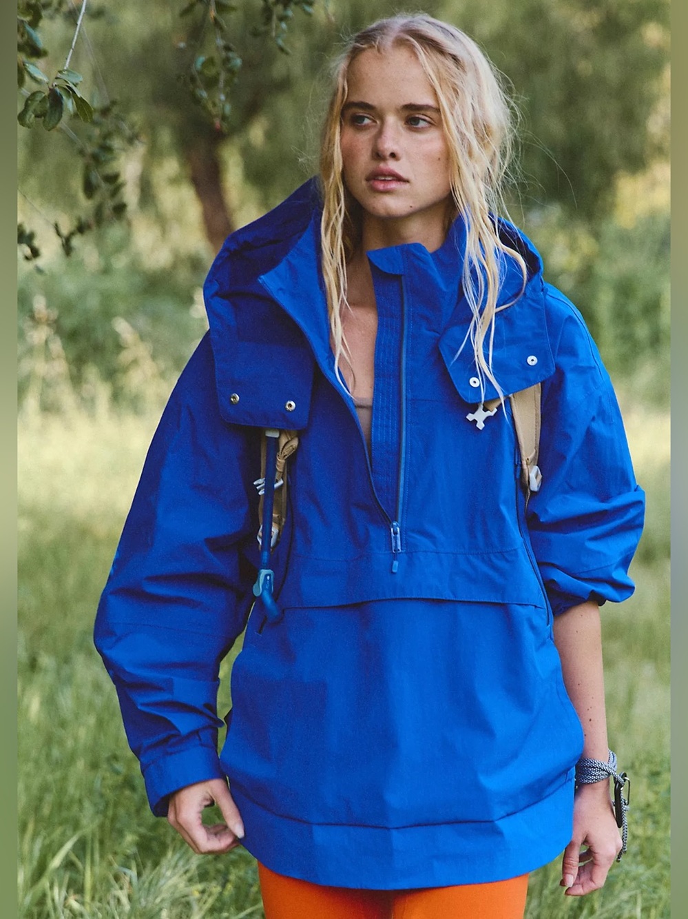 FP Movement by Free People Singin’ in the Rain Waterproof Packable Jacket | S